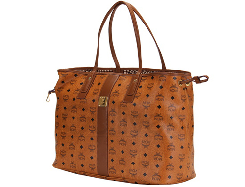 エムシーエム MCM スーパーコピー SHOPPER PROJECT VISETOS ショッパープロジェクトヴィセトス リバーシブルショルダーバックラージ COGNAC コニャック MWP5SVI21CO001 リュック