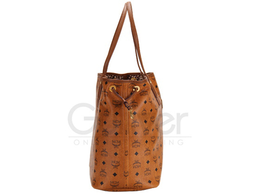 エムシーエム MCM スーパーコピー SHOPPER PROJECT VISETOS ショッパープロジェクトヴィセトス リバーシブルショルダーバックラージ COGNAC コニャック MWP5SVI21CO001 リュック