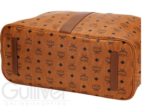 エムシーエム MCM スーパーコピー SHOPPER PROJECT VISETOS ショッパープロジェクトヴィセトス リバーシブルショルダーバックラージ COGNAC コニャック MWP5SVI21CO001 リュック