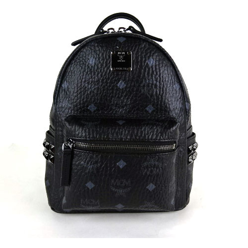 エムシーエム MCM スーパーコピー MMK5SVE41 BK001 ブラック スタッズ BACKPACK リュック XS 