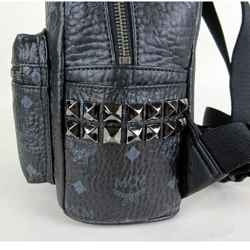 エムシーエム MCM スーパーコピー MMK5SVE41 BK001 ブラック スタッズ BACKPACK リュック XS 