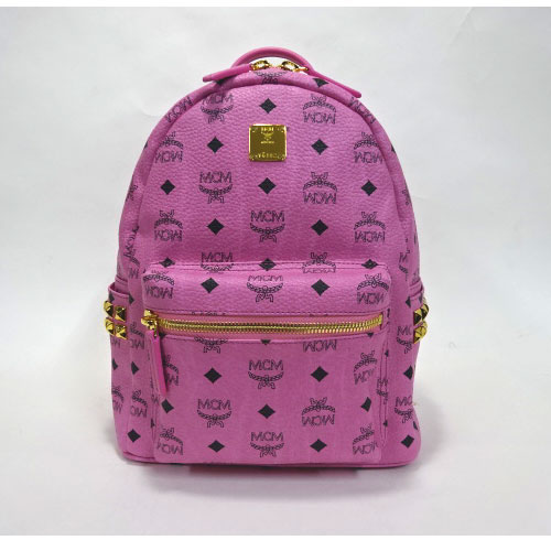 エムシーエム MCM スーパーコピー MMK5SVE37 PK001 ピンク スタッズ BACKPACK リュック 