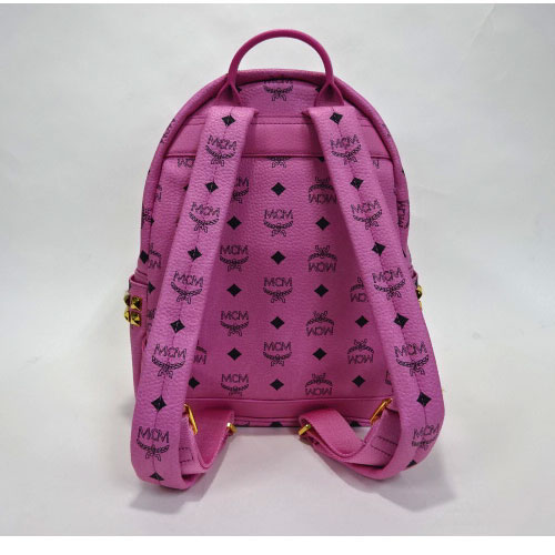 エムシーエム MCM スーパーコピー MMK5SVE37 PK001 ピンク スタッズ BACKPACK リュック 