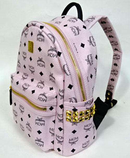 エムシーエム MCM スーパーコピー MMK5SVE37 PH001 ピンク スタッズ BACKPACK リュック