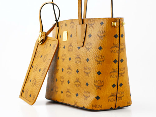 エムシーエム スーパーコピー【MCM】バッグ トートバッグMWP4AVI24 CO001 SHOPPER PROJECT トートバッグ ポーチ付 ライトブラウン レザー ユニセックス