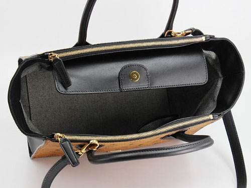エムシーエム スーパーコピー【MCM】バッグ トートバッグ『2016年秋冬』MWT4AJD17 CB001 JEDE VISETOS MDトートバッグ ブラウン/ブラック レザー レディース