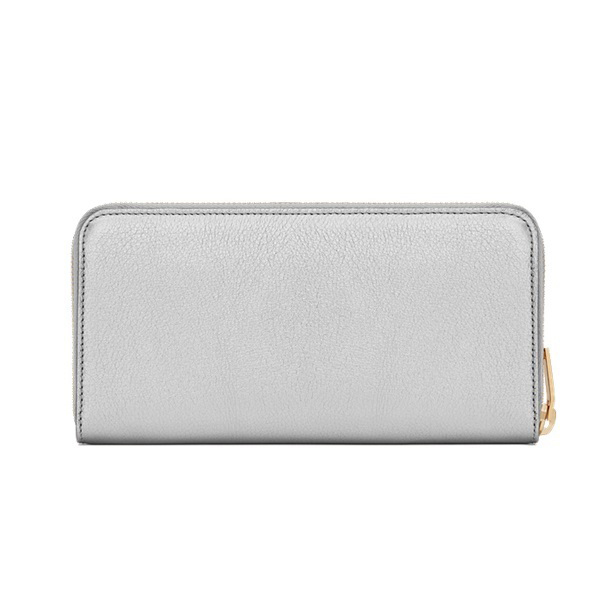 【SAINT LAURENT】サンローラン スーパーコピー MONOGRAM メタリックジップ 長財布 メンズ