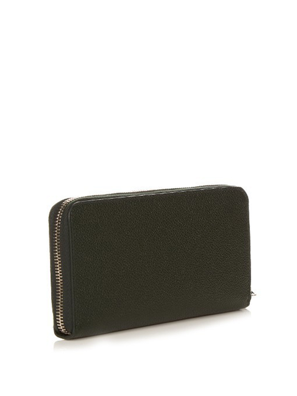 Saint Laurent◆サンローラン スーパーコピー グレインレザー コンチネンタル ウォレット