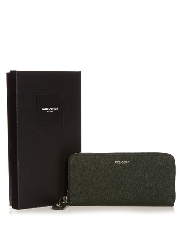 Saint Laurent◆サンローラン スーパーコピー グレインレザー コンチネンタル ウォレット
