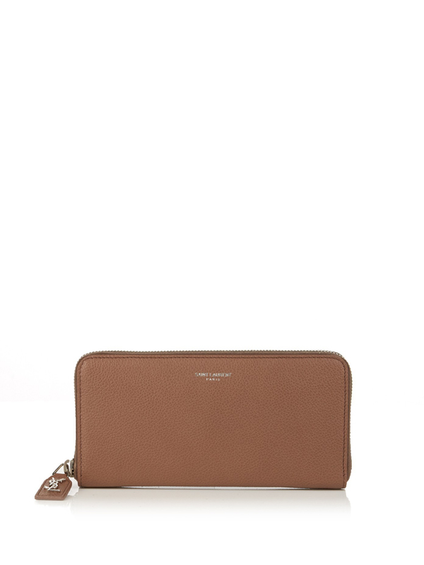 Saint Laurent◆サンローラン スーパーコピー グレインレザー コンチネンタル ウォレット