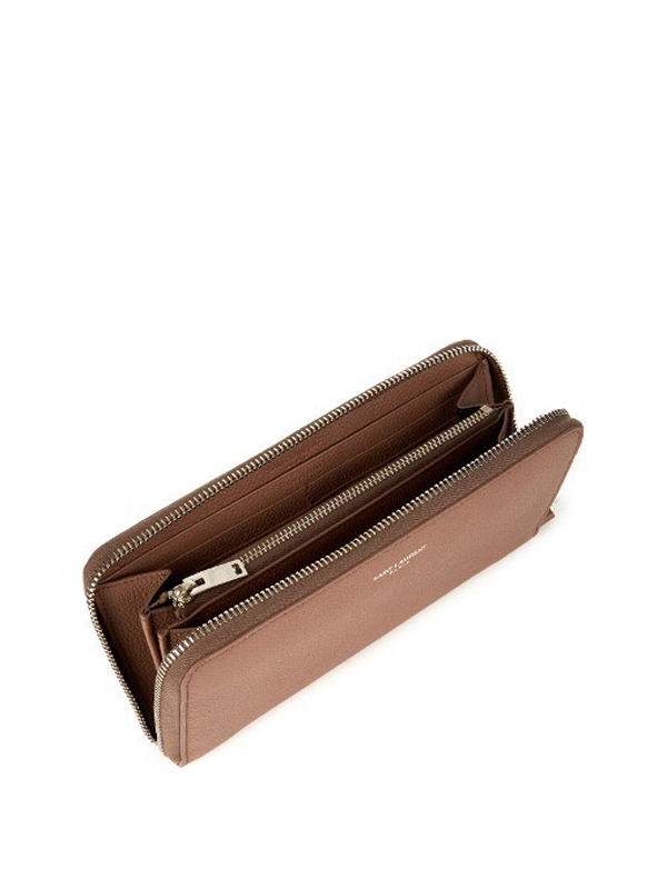 Saint Laurent◆サンローラン スーパーコピー グレインレザー コンチネンタル ウォレット