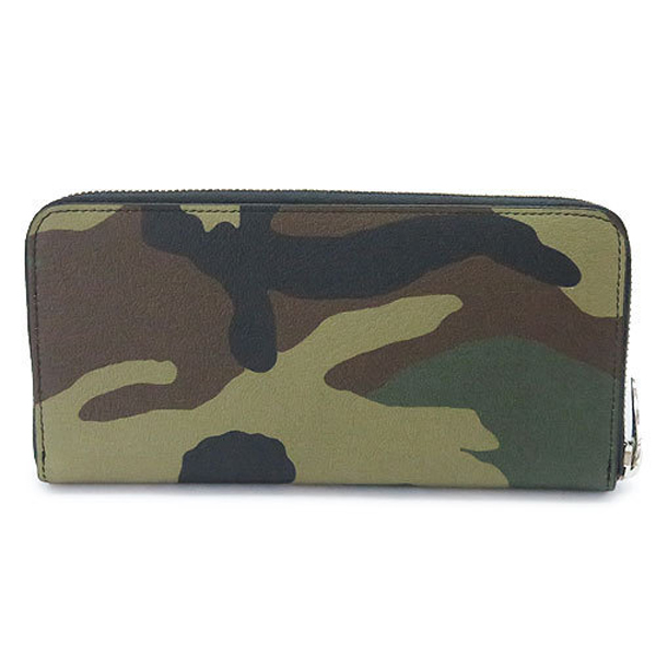 サンローラン スーパーコピー パリ 長財布 レザー370776 CW81N 3066/CAMOUFL.KAKI