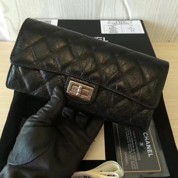 2016-17AW シャネルスーパーコピー Chanel 大人クールBOYグレインドカーフスキン財布