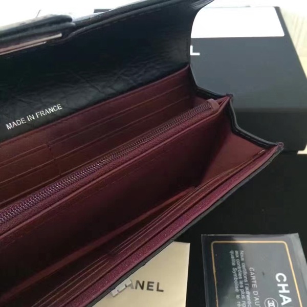 2016-17AW シャネルスーパーコピー Chanel 大人クールBOYグレインドカーフスキン財布