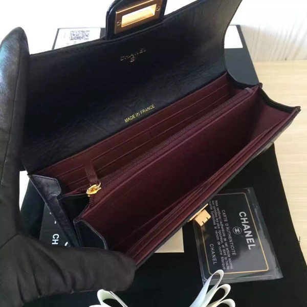2016-17AW シャネルスーパーコピー Chanel 大人クールBOYグレインドカーフスキン財布