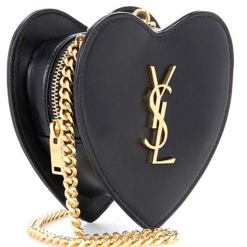 【Saint Laurent】サンローランスーパーコピー 16-17秋冬ラブハートチェーンバッグ 448053BWT0J1000