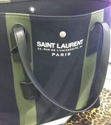 【Saint Laurent】新着★16-17FW サンローランスーパーコピー キャンバストートバッグ☆ユニセックス