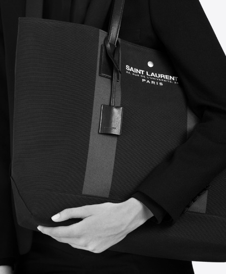【Saint Laurent】新着★16-17FW サンローランスーパーコピー キャンバストートバッグ☆ユニセックス