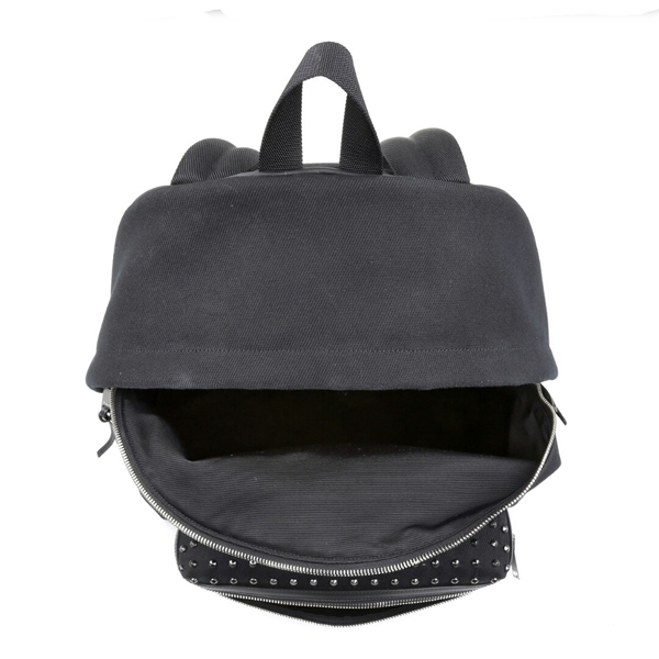2016 新作 【Saint Laurent】サンローランスーパーコピー スタッズ リュックサック ☆★ 437087 GKQ8F 1000 / BLACK