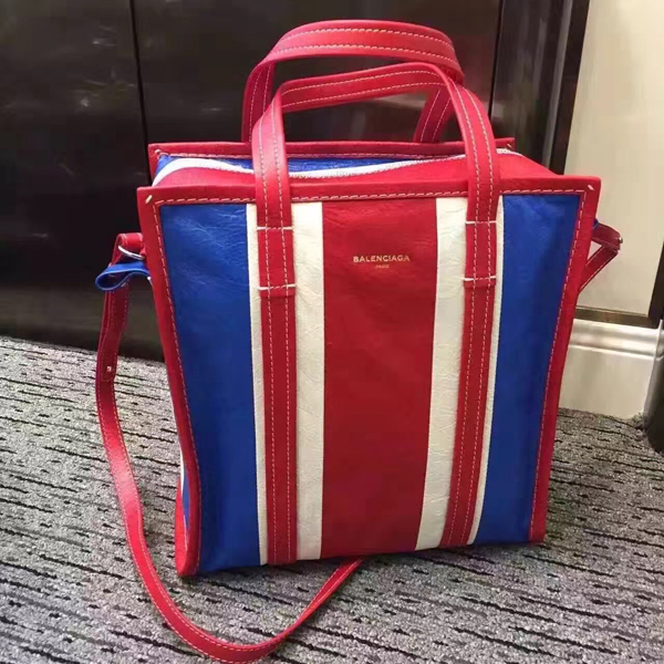 新着★16-17FW バレンシアガ スーパーコピー 新作 BALENCIAGA☆BAZARショッパーS“ROUGE” 443096DE9CN