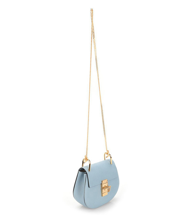 16-17新作 クロエバッグスーパーコピー CHLOE DREW BAG スモールサイズ ライトブルー＊3S1032944BIW＊