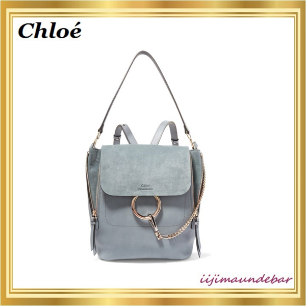 16-17新作 クロエバックパックスーパーコピー CHLOE/Faye/フェイ/2WAY/スエード/ミディアムバックパック/Faye medium leather and suede backpack