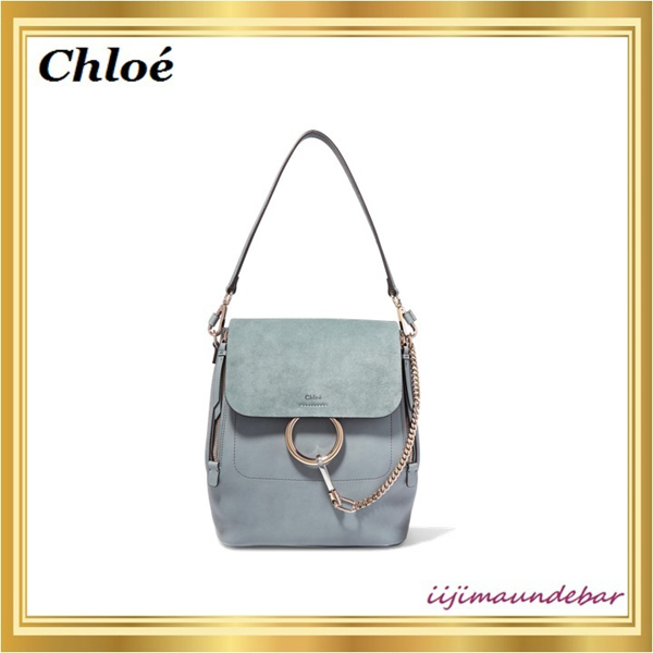 16-17新作 クロエバックパックスーパーコピー CHLOE/Faye/フェイ/2WAY/スエード/ミディアムバックパック/Faye medium leather and suede backpack