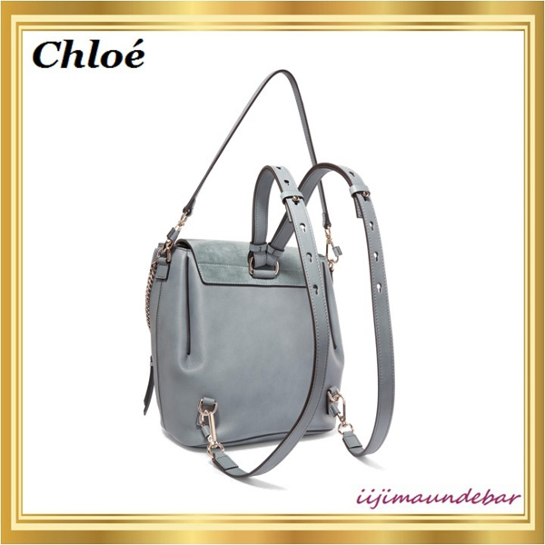 16-17新作 クロエバックパックスーパーコピー CHLOE/Faye/フェイ/2WAY/スエード/ミディアムバックパック/Faye medium leather and suede backpack