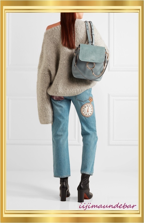 16-17新作 クロエバックパックスーパーコピー CHLOE/Faye/フェイ/2WAY/スエード/ミディアムバックパック/Faye medium leather and suede backpack