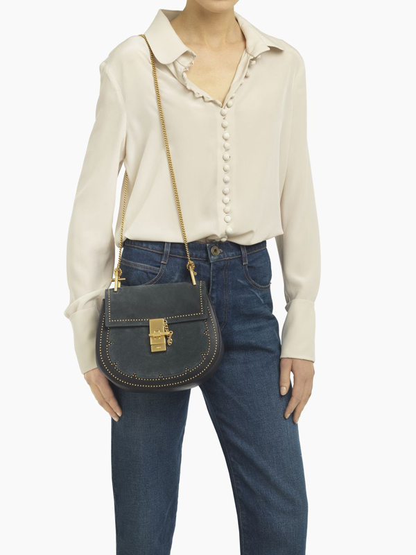 【クロエバッグスーパーコピー CHLOE】2016秋冬新作★ショルダーバッグ★full blue 3S1031-HB8-BIX