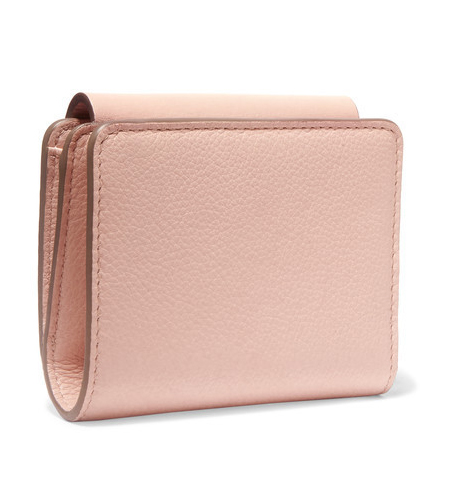 2016-17AW クロエ財布スーパーコピー CHLOE ★ DREW SMALL TEXTURED-LEATHER WALLET