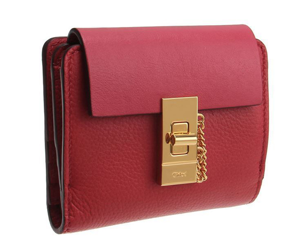 2016-17AW クロエ財布スーパーコピー CHLOE DREW COMPACT WALLET/DREAMY 3P 080 5 H8J BHZ