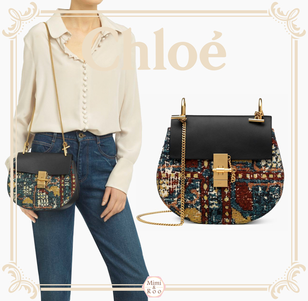 クロエバッグスーパーコピー CHLOE【2017最新作】DREW☆ドラマチックなデザイン*チェーンショルダー 
