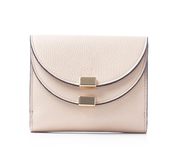 16-17AW新作 クロエ財布スーパーコピー CHLOE【新色】GEORGIA☆コンパクト感が人気*レザー折りたたみ財布