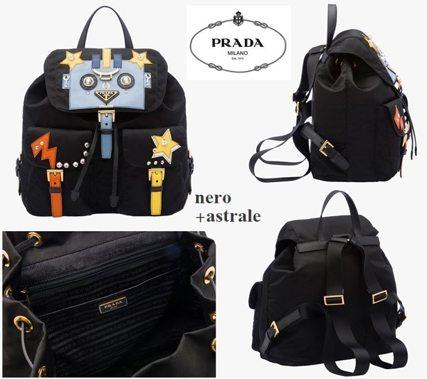 【新作♪】PRADAプラダスーパーコピー *ロボットデザインナイロンバックパック☆1BZ811
