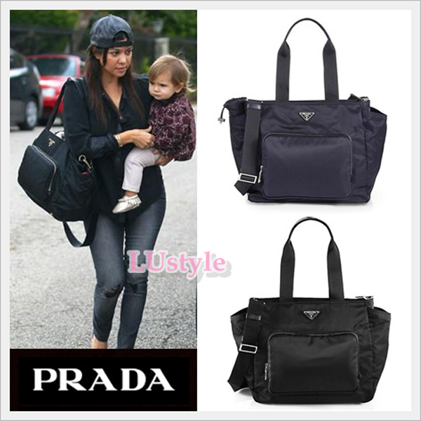 日本未入荷★セレブ愛用【国内送】PRADAプラダスーパーコピー マザーズバック ♪