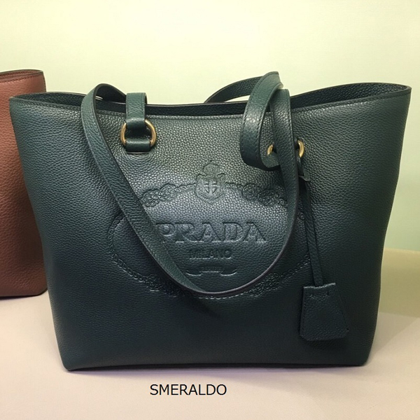 素敵♪♪使える☆《PRADA》プラダスーパーコピー 刻印ロゴVIT.DAINO トート 色々カラー 1BG100 