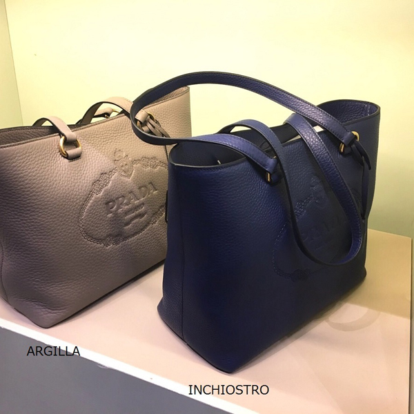 素敵♪♪使える☆《PRADA》プラダスーパーコピー 刻印ロゴVIT.DAINO トート 色々カラー 1BG100 