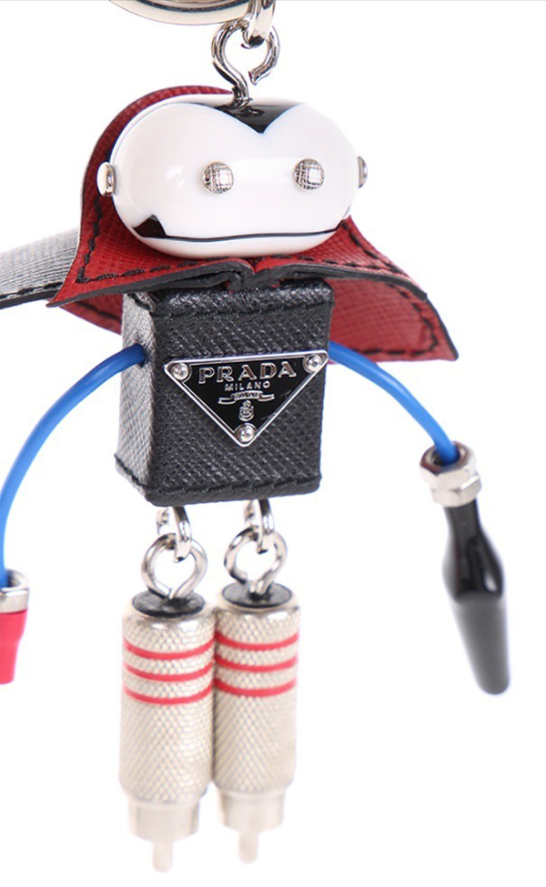 PRADAプラダスーパーコピー サフィアーノカーフ トリック キーホルダー 4種類 1TR0