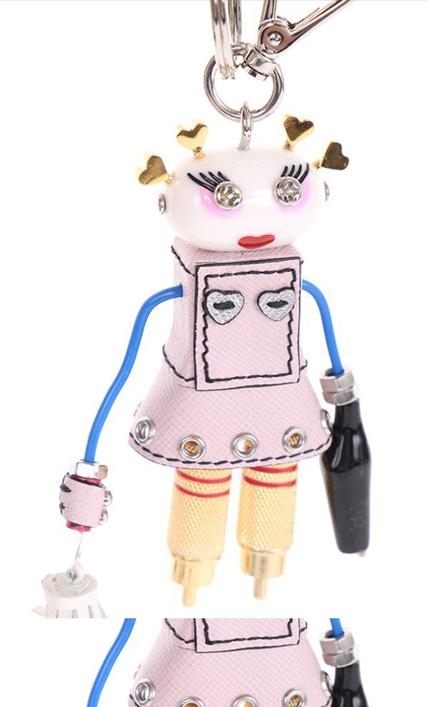 PRADAプラダスーパーコピー サフィアーノカーフ トリック キーホルダー 4種類 1TR0