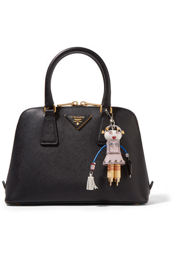 PRADAプラダスーパーコピー サフィアーノカーフ トリック キーホルダー 4種類 1TR0