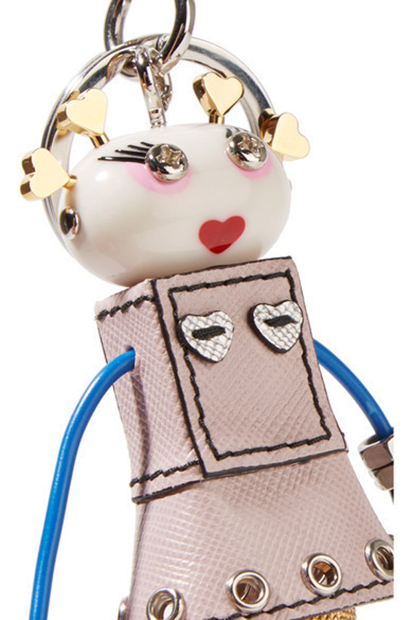 PRADAプラダスーパーコピー サフィアーノカーフ トリック キーホルダー 4種類 1TR0