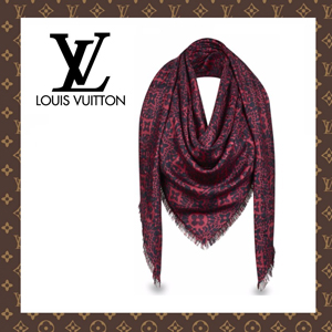 LOUIS VUITTON☆ルイヴィトン マフラー スーパーコピー CHALE MONOGRAM DENTELLE スカーフ M75507
