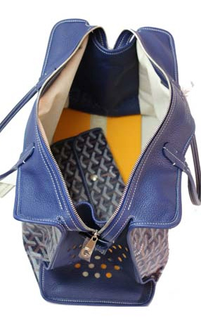 貴重なGOYARDゴヤール スーパーコピーのトート★GOYARD Hardy PM ネイビー 関税送料込