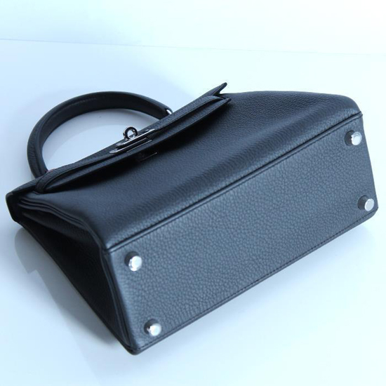 HERMES エルメススーパーコピー ケリーバッグ25cm トゴ プロン2016年製シルバー