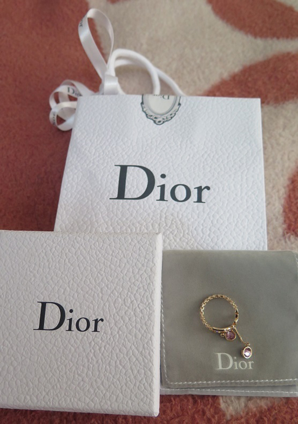 【Christian Dior】クリスチャンディオール 新作【R0515DBDCYディオールbyディオールリング】