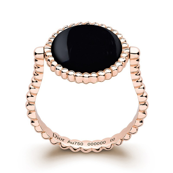 【Christian Dior】クリスチャンディオール 18Kローズゴールド ダイヤモンド リング