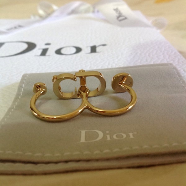 【Christian Dior】クリスチャンディオール 新作【R0191DITCY D301ゴールドリング】