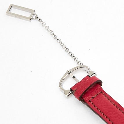【Cartier】カルティエ ブレスレット スーパーコピー チェーンストラップ レザーブレスレット L3001 121 FUCSIA