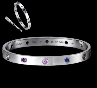 CARTIERカルティエ ブレスレット スーパーコピー 日本未入荷 【LOVEブレスレットB6036317/ストーン】